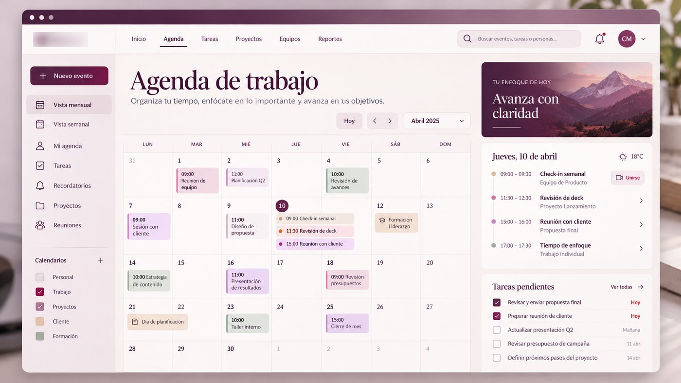 Agenda inteligente
