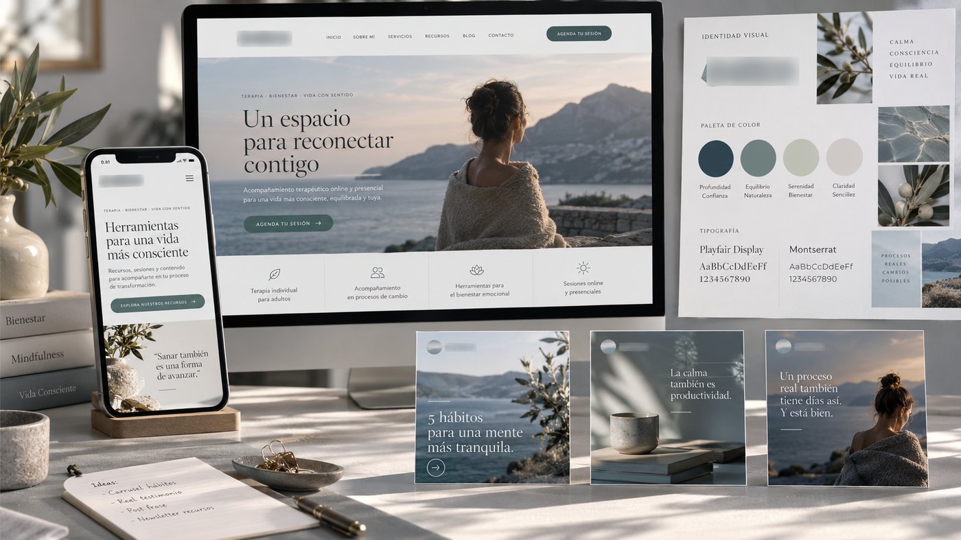 Identidad visual y contenido